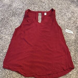 Old Navy Women's Maroon Tank Top